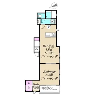 グレース戸越【2階】の間取り