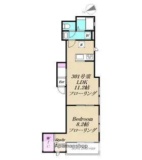 グレース戸越【3階】の間取り