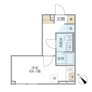 EXAM AKASAKA【1階】の間取り