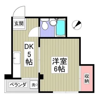 本駒込髙野ビル【2階】の間取り