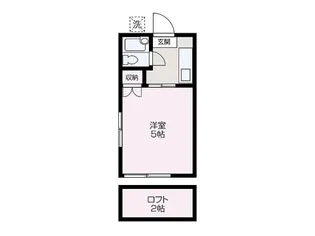 ハイムTR【103号室】の間取り