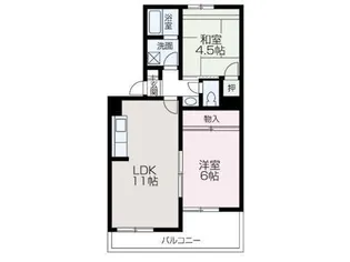 ネオマルシェ【205号室】の間取り