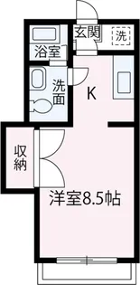 フォーリーフ【108号室】の間取り