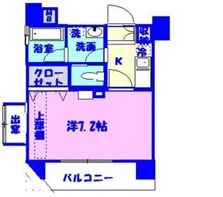 モンテレーヴ【503号室】の間取り