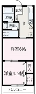 サン平和台【303号室】の間取り