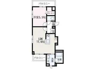 SEPIA【301号室】の間取り