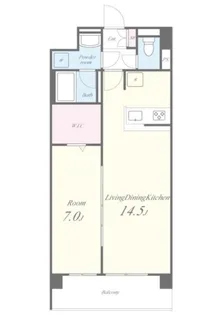 ブリリアント トゥデイ【3階】の間取り