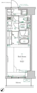 DIPS小竹向原【5階】の間取り