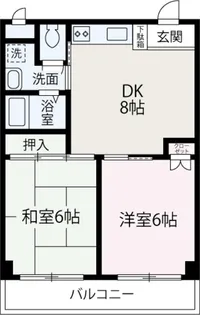 セントヒルズ808【403号室】の間取り