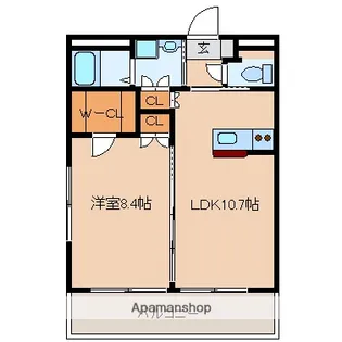 グランドール【2階】の間取り