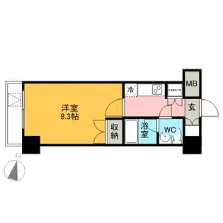 ラグジュアリーアパートメント赤羽西01【1階】の間取り