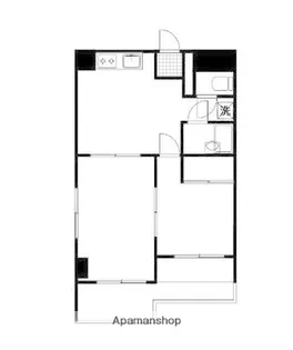 サンライフレジデンス【1階】の間取り