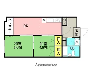 サーラ川口128【7階】の間取り