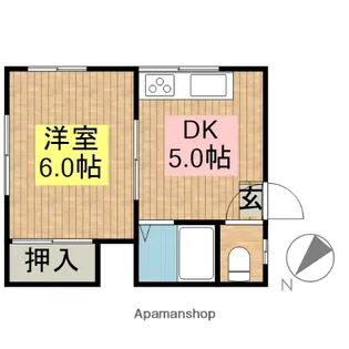 平成荘【1階】の間取り
