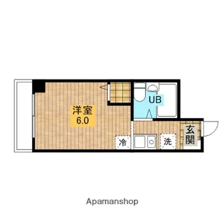 第3大野ビルサダサンズ【5階】の間取り