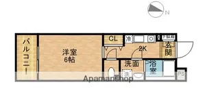 LYNX志茂【5階】の間取り