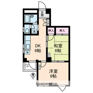 プロヴィデンス秀洋【3階】の間取り
