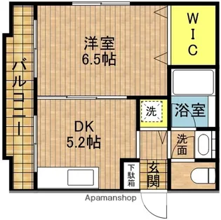 アドレ志茂【2階】の間取り