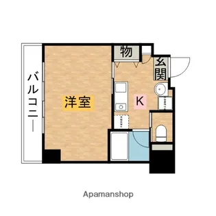リーフコンフォート赤羽【0702号室】の間取り