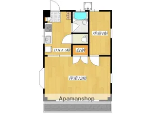 エスポアール【3階】の間取り