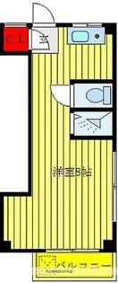 コーポ北澤【3階】の間取り