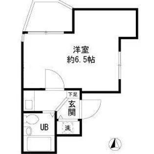ラヴニール南常盤台【3階】の間取り