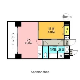 アンティニティ アヤセ【7階】の間取り