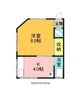コーポまこと【1階】の間取り