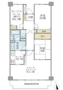 カルム赤羽【3階】の間取り