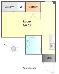 シリウス東十条【3階】の間取り