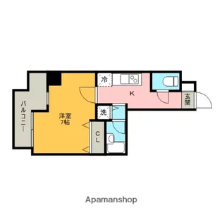 RASIS大山−山手通り【4階】の間取り