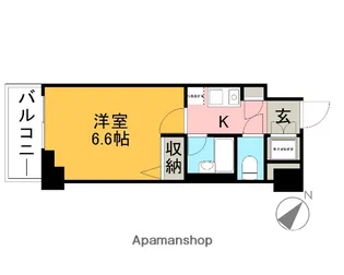 スパシエアルマール浮間公園【1階】の間取り