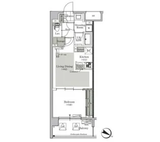 パークキューブ西ヶ原ステージ【-1階】の間取り