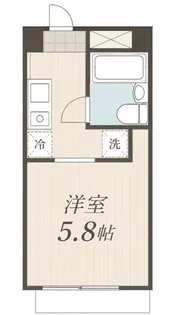 ヴェール本蓮沼【3階】の間取り