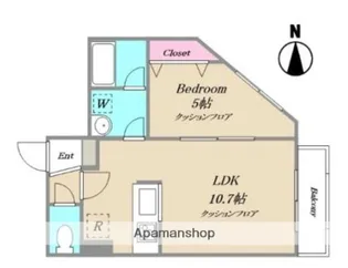 AKABANE HILLS【2階】の間取り
