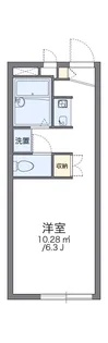 レオパレスサンパティーク【2階】の間取り