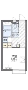 レオパレス宮ノ前【3階】の間取り