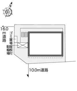 レオパレスカーサ【1階】の間取り