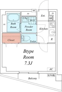 リブリ・REPOSⅡ【4階】の間取り