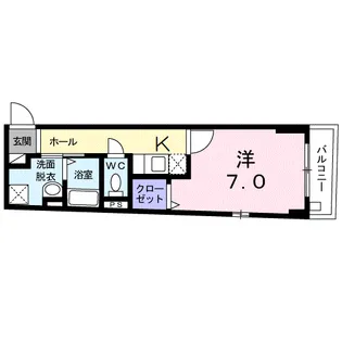 セレッソ マサキ【4階】の間取り