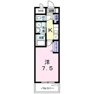 ブエナビスタ【2階】の間取り