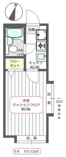 インプレス亀有【2階】の間取り