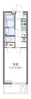 レオネクストジャスミン【3階】の間取り