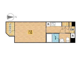 メインステージパーク大山【5階】の間取り
