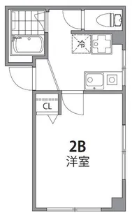 RANA田端【2階】の間取り