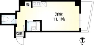 ダイヤモンドレジデンス蓮沼町【7階】の間取り