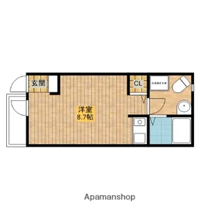 FUJISTA北池袋【3階】の間取り