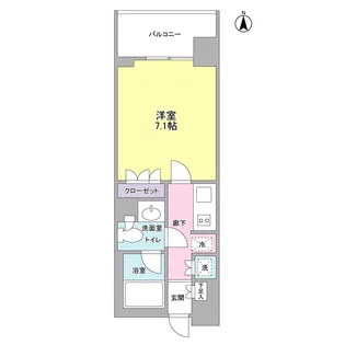 CERESIA COURT ASUKAYAMA【6階】の間取り
