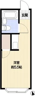 パレス池袋【1階】の間取り