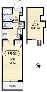 ファインオプト志村【3階】の間取り
